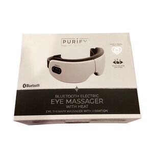 Purify Bluetooth Electric Eye Massager with Heat and Vibration PY-EYMAS-900 Whit